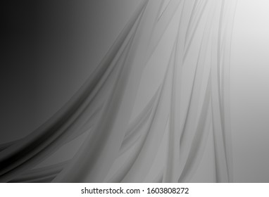 Light Gray vector colorful abstract background. A completely new colored illustration in blur style. New design for your business.