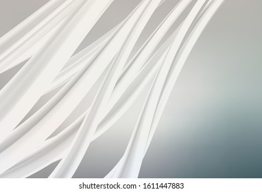 Light Gray vector colorful abstract background. Creative illustration in halftone style with gradient. The best blurred design for your business.