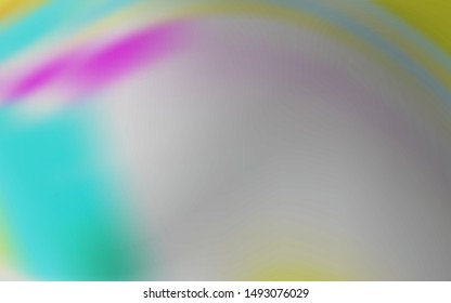 Light Gray vector colorful blur background. Glitter abstract illustration with gradient design. Completely new design for your business.