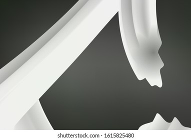 Light Gray vector colorful blur backdrop. New colored illustration in blur style with gradient. Smart design for your work.