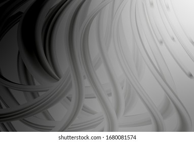Light Gray vector colorful blur backdrop. Modern abstract illustration with gradient. Completely new design for your business.