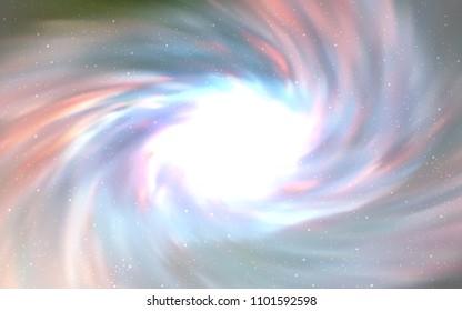 Light Gray vector cover with astronomical stars. Blurred decorative design in simple style with galaxy stars. Best design for your ad, poster, banner.