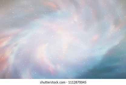 Light Gray vector cover with astronomical stars. Modern abstract illustration with Big Dipper stars. Best design for your ad, poster, banner.