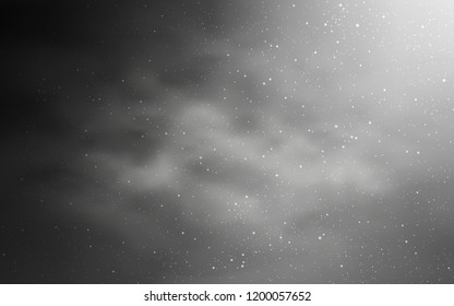 Light Gray vector cover with astronomical stars. Modern abstract illustration with Big Dipper stars. Pattern for astronomy websites.