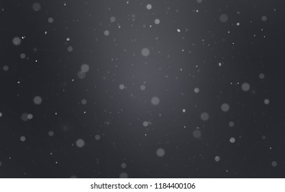 Light Gray vector cover with beautiful snowflakes. Shining colored illustration with snow in christmas style. The pattern can be used for year new  websites.
