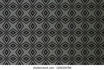 Light Gray vector cover in polygonal style. Decorative design in abstract style with rectangles. Best design for your ad, poster, banner.
