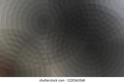 Light Gray vector cover with spots. Modern abstract illustration with colorful water drops. Pattern can be used for ads, leaflets.
