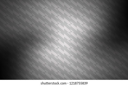 Light Gray vector cover with stright stripes. Blurred decorative design in simple style with lines. Best design for your ad, poster, banner.