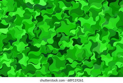 Light Gray vector crooked abstract pattern. Brand-new colored illustration in blurry style with gradient. The template can be used as a background for cell phones.
