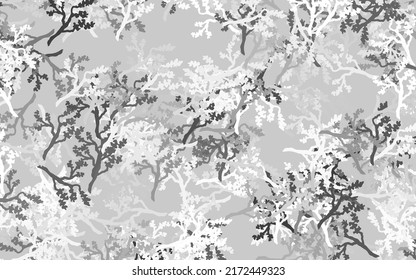 Light Gray vector doodle pattern with leaves, branches. Glitter abstract illustration with leaves and branches. New design for your business.