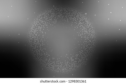 Light Gray vector glossy abstract background. New colored illustration in blur style with gradient. Completely new design for your business.