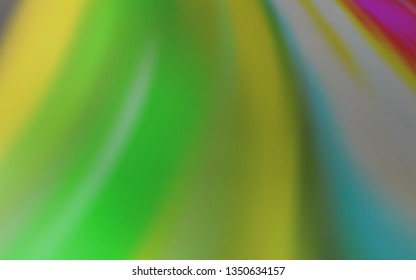 Light Gray vector glossy abstract background. A completely new colored illustration in blur style. New way of your design.