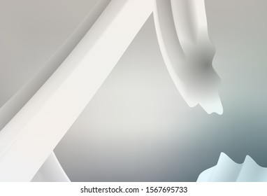 Light Gray vector glossy abstract layout. Abstract colorful illustration with gradient. New design for your business.