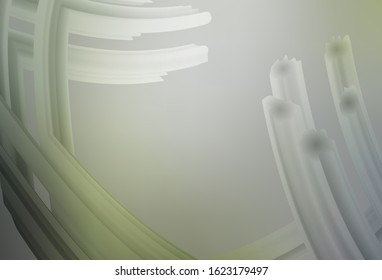 Light Gray vector glossy abstract background. New colored illustration in blur style with gradient. New way of your design.