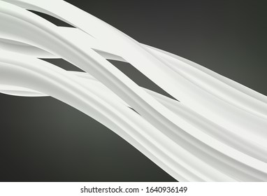 Light Gray vector glossy abstract background. An elegant bright illustration with gradient. New style for your business design.