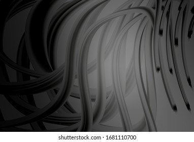 Light Gray vector glossy abstract background. Colorful illustration in abstract style with gradient. New style for your business design.