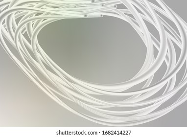 Light Gray vector glossy abstract layout. New colored illustration in blur style with gradient. Elegant background for a brand book.