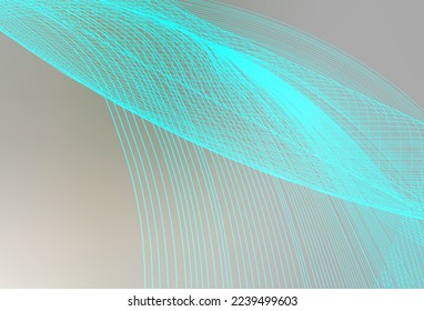 Light Gray vector glossy abstract backdrop. Abstract colorful illustration with gradient. New way of your design.