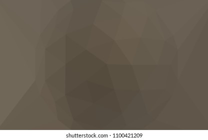Light Gray vector gradient triangles template with a gem in a centre. Illustration in halftone style with triangles. Polygonal design for your web site.