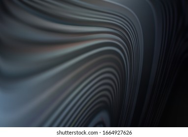 Light Gray vector layout with bent lines. Colorful abstract illustration with gradient lines. New composition for your brand book.