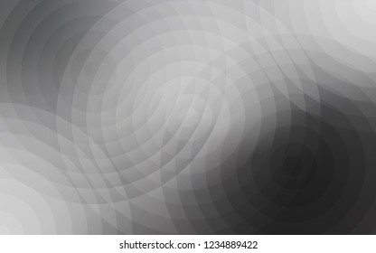 Light Gray vector layout with circle shapes. Blurred bubbles on abstract background with colorful gradient. Beautiful design for your business advert.