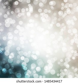 Light Gray vector layout with circle shapes. Modern abstract illustration with colorful circle shapes. Pattern for booklets, leaflets.