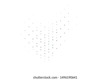 Light Gray vector layout with circle shapes. Beautiful colored illustration with blurred circles in nature style. Pattern for beautiful websites.