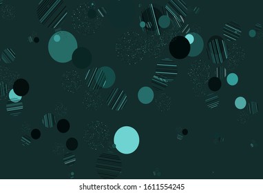Light Gray vector layout with circle shapes. Illustration with set of shining colorful abstract circles. Pattern for beautiful websites.