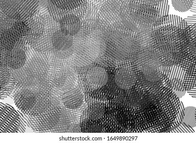 Light Gray vector layout with circle shapes. Illustration with set of shining colorful abstract circles. Design for your business advert.