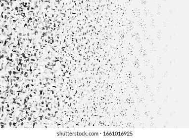 Light Gray vector layout with circle shapes. Abstract illustration with colored bubbles in nature style. Pattern for futuristic ad, booklets.