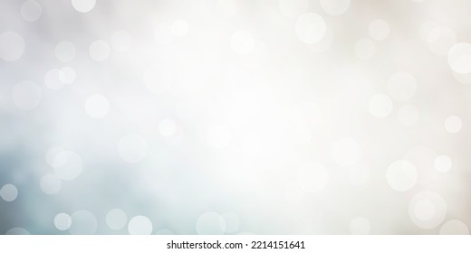 Light Gray vector layout with circle shapes. Abstract illustration with colorful spots in nature style. Pattern for business ads.