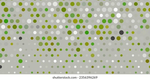 Light gray vector layout with circle shapes. Abstract illustration with colorful spots in nature style. Pattern for booklets, leaflets.