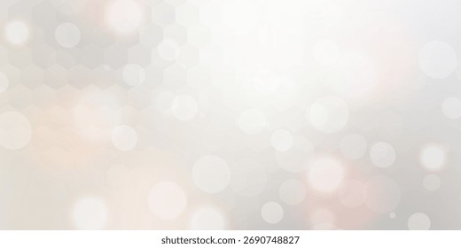 Light Gray vector layout with circle shapes. Abstract illustration with colorful spots in nature style. Pattern for business ads.background