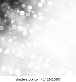 Light Gray vector layout with circles. Glitter abstract illustration with colorful drops. New template for your brand book.