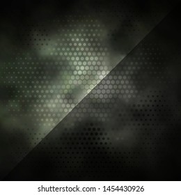 Light Gray vector layout with circles. Abstract decorative design in gradient style with bubbles. Pattern for websites, landing pages.