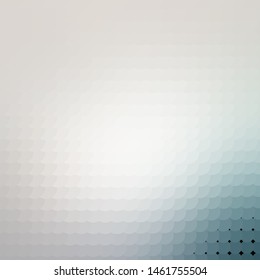 Light Gray vector layout with circles. Colorful illustration with gradient dots in nature style. Pattern for wallpapers, curtains.