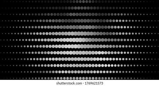 Light Gray vector layout with circles. Modern abstract illustration with colorful circle shapes. Pattern for booklets, leaflets.