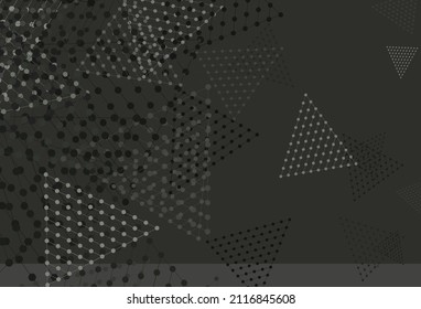 Hellgraues Vektorlayout mit Kreisen, Linien. Kreise, Linien auf abstraktem Hintergrund mit buntem Farbverlauf. Kluges Design für Ihre Werbung.
