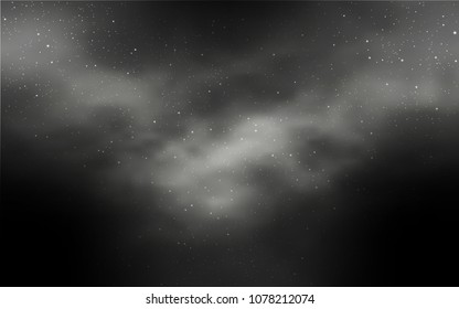 Light Gray vector layout with cosmic stars. Shining illustration with sky stars on abstract template. Template for cosmic backgrounds.