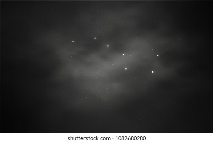 Light Gray vector layout with cosmic stars. Shining colored illustration with bright astronomical stars. Pattern for astrology websites.