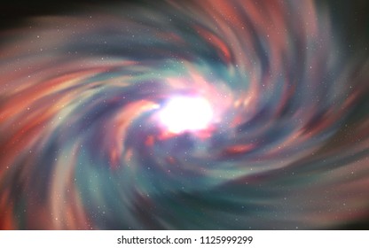 Light Gray vector layout with cosmic stars. Space stars on blurred abstract background with gradient. Pattern for astrology websites.