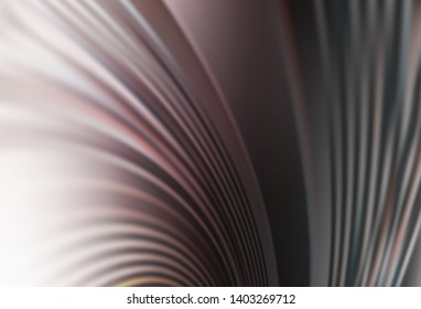 Light Gray vector layout with curved lines. Colorful geometric sample with gradient lines.  A completely new template for your design.