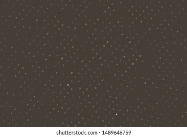 Light Gray vector layout with latin alphabet. Modern geometrical illustration with ABC english symbols. Template for lettering, typography.