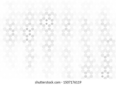 Light Gray vector layout with wry lines. Colorful abstract illustration with gradient lines. Colorful wave pattern for your design.