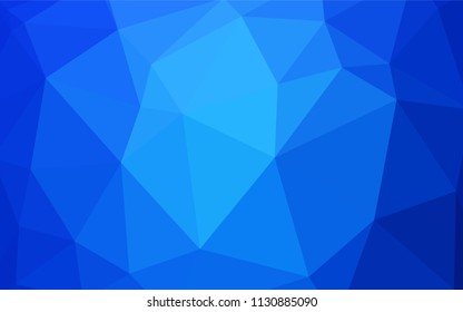Light Gray vector low poly texture. Triangular geometric sample with gradient.  Brand new design for your business.