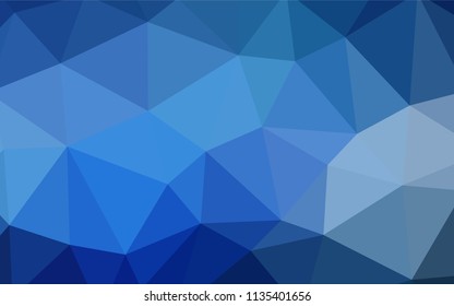 Light Gray vector low poly texture. Shining colorful illustration with triangles. Triangular pattern for your design.
