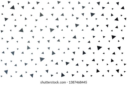 Light Gray vector  low poly layout. Elegant bright polygonal illustration with gradient. A completely new design for your leaflet.