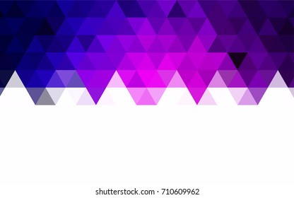 Light Gray vector low poly pattern. Shining illustration, which consist of triangles. Brand-new style for your business design.