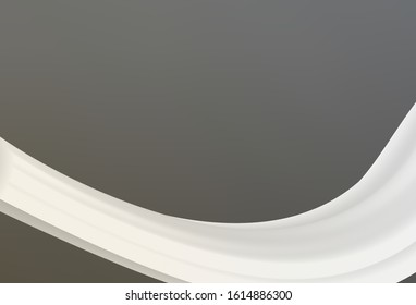 Light Gray vector modern elegant background. New colored illustration in blur style with gradient. New style for your business design.