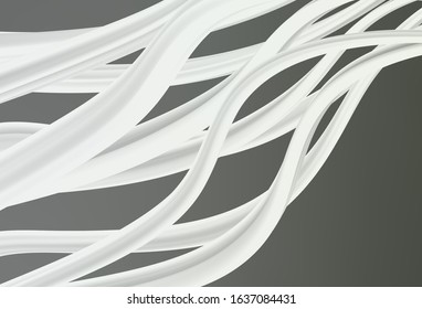 Light Gray vector modern elegant background. A completely new colored illustration in blur style. New style for your business design.
